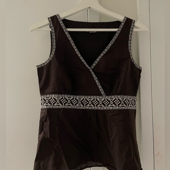 Brown Cotton Top - Picture 2 of 5